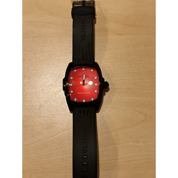Invicta 19509 Lupah Special Edition Tritnite Night Glow Watch, Red face - Picture 3 of 3